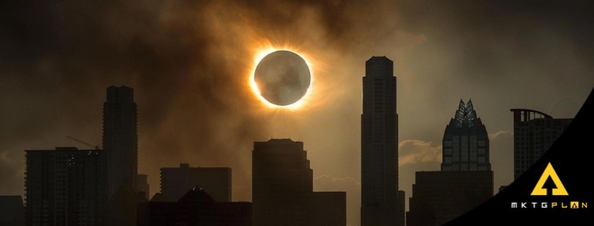 Witness the eclipse, where daylight dims and stars whisper secrets
